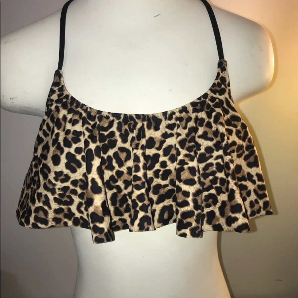 Victoria’s Secret cheetah bathing suit top